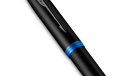 Ручка роллер Parker IM Vibrant Rings Flame Blue